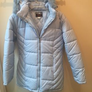 Light blue xxl children’s FUBU coat